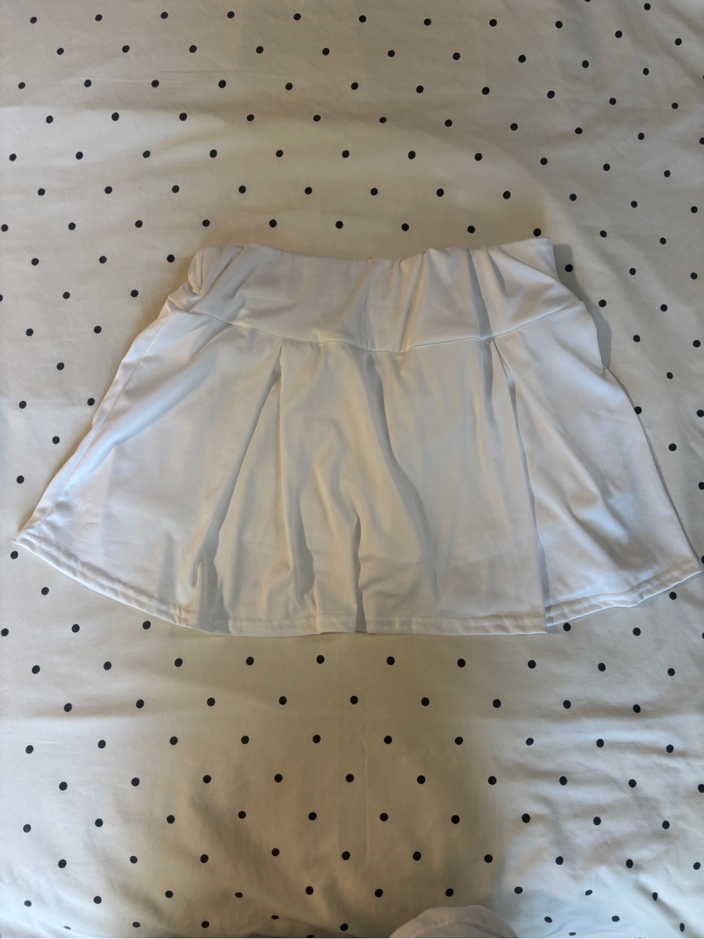Pleated tennis skirt